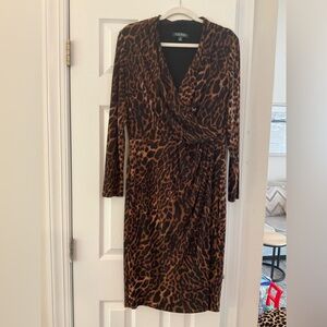 Lauren Ralph Lauren Leopard Print Dress